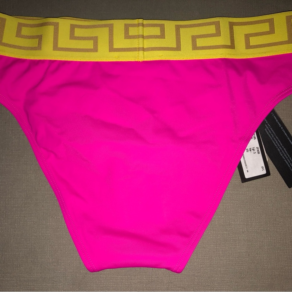 Versace Greca Border Bikini Briefs - Picture 3 of 9